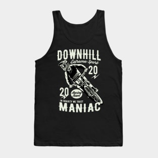 Downhill Moto Maniac Tank Top